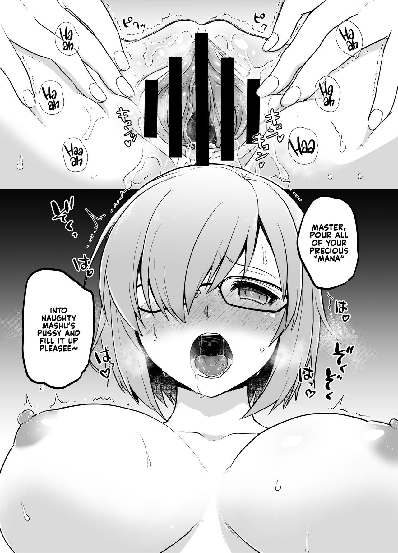 Mashu Must Deal with this Pushy n' Lusty Oji-san Whenever Senpai is Busy Rayshifting! 19