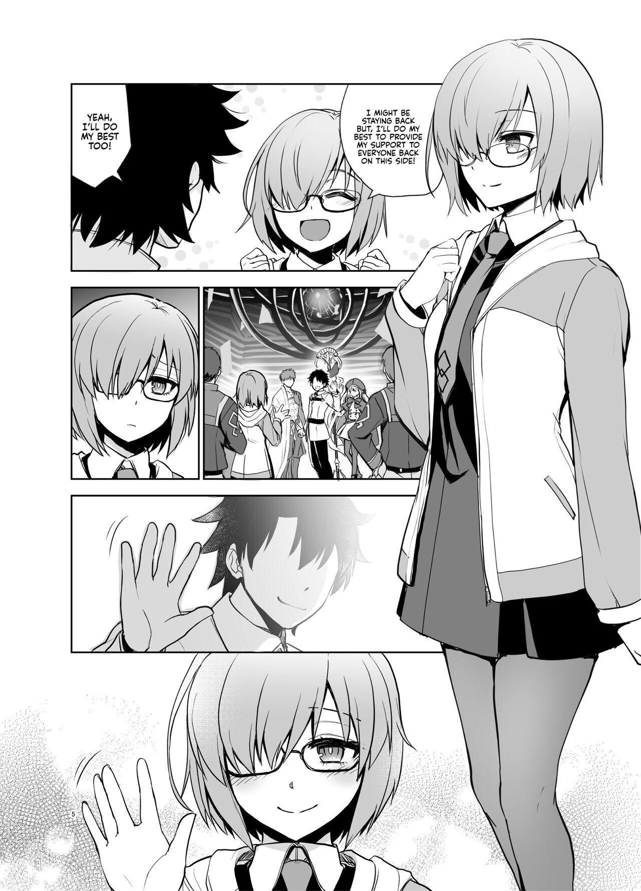 Mashu Must Deal with this Pushy n' Lusty Oji-san Whenever Senpai is Busy Rayshifting! 3