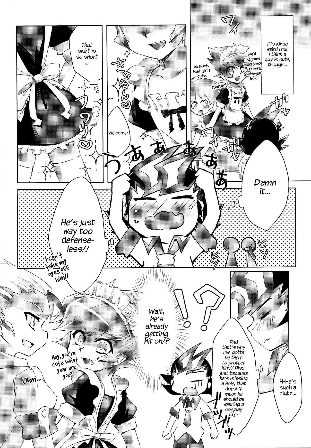 Black Gay Stand by me - Yu gi oh zexal Stepmother - Page 5
