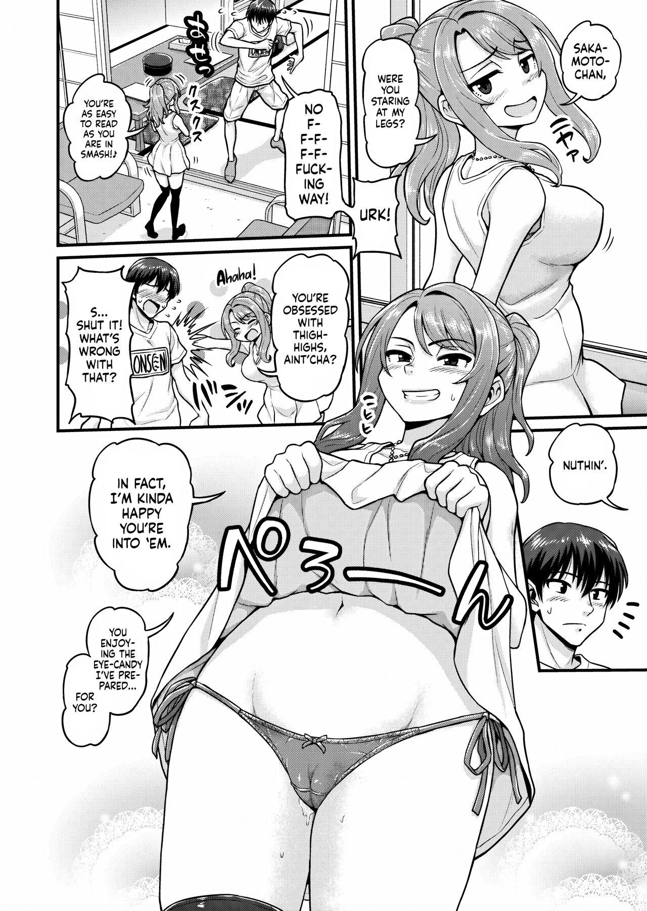 Dyke Game Tomodachi no Onnanoko to Onsen Ryokou de Yaru Hanashi | Smashing With Your Gamer Girl Friend at the Hot Spring - Original Tranny Porn - Page 3