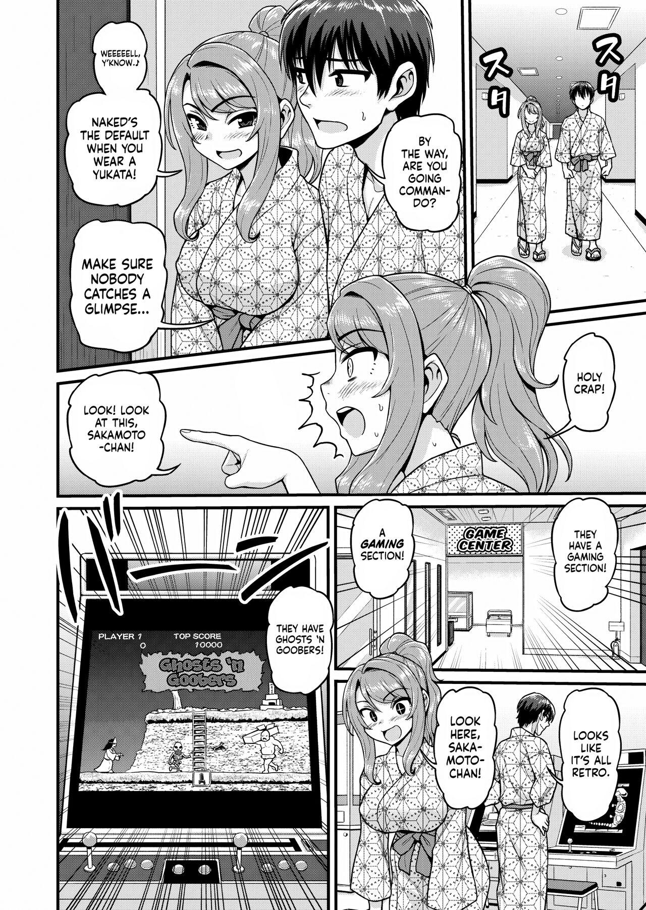 Dyke Game Tomodachi no Onnanoko to Onsen Ryokou de Yaru Hanashi | Smashing With Your Gamer Girl Friend at the Hot Spring - Original Tranny Porn - Page 9