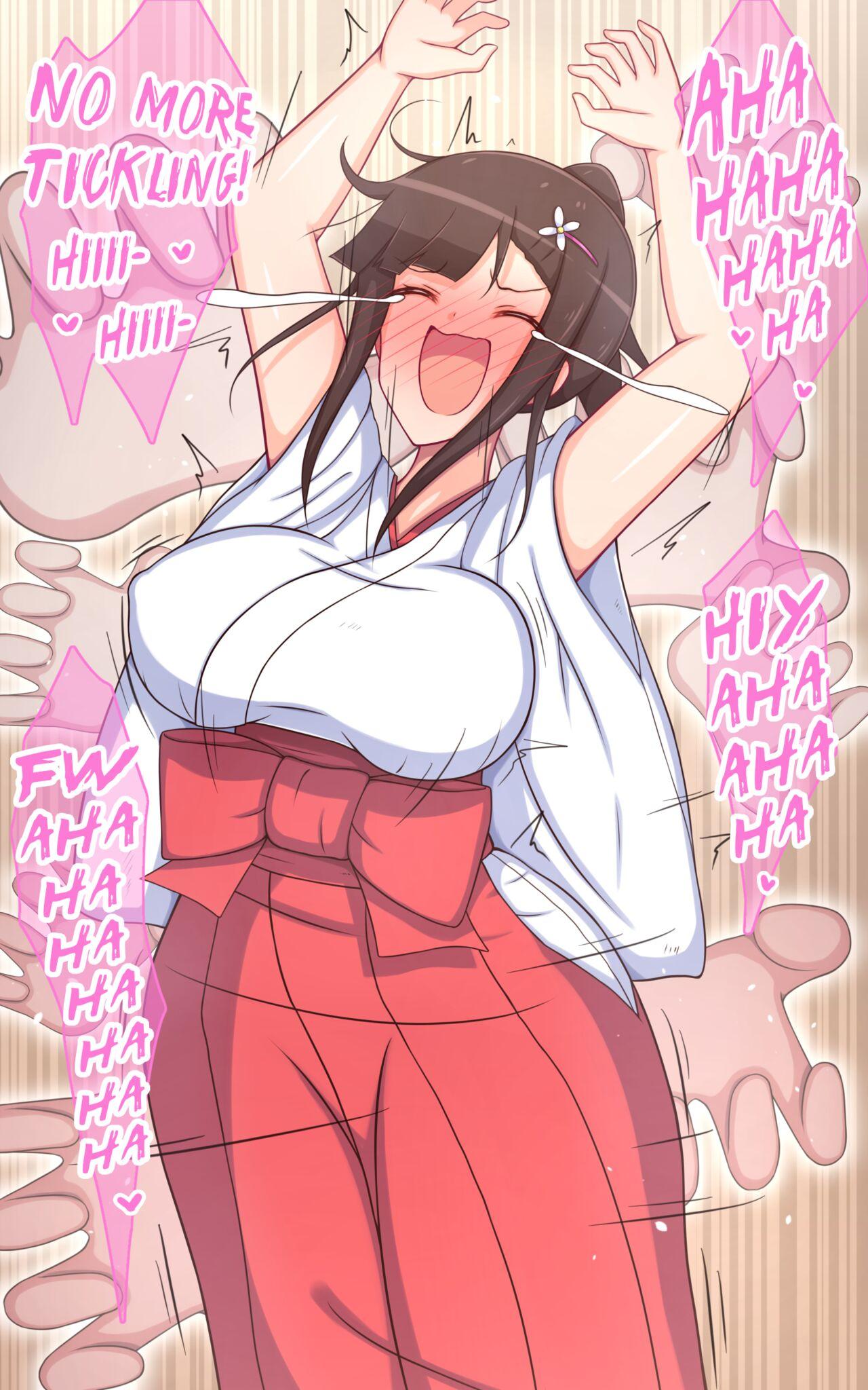 Fitness [Parity Nyuu] Miko-san no Kusuguri Saimin Himehajime | Shrine Maiden's New Year Hypno-tickling! [English] - Original Eating Pussy - Page 11