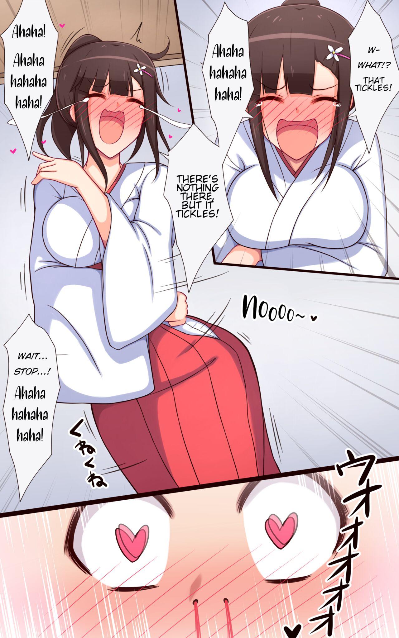 Fitness [Parity Nyuu] Miko-san no Kusuguri Saimin Himehajime | Shrine Maiden's New Year Hypno-tickling! [English] - Original Eating Pussy - Page 8