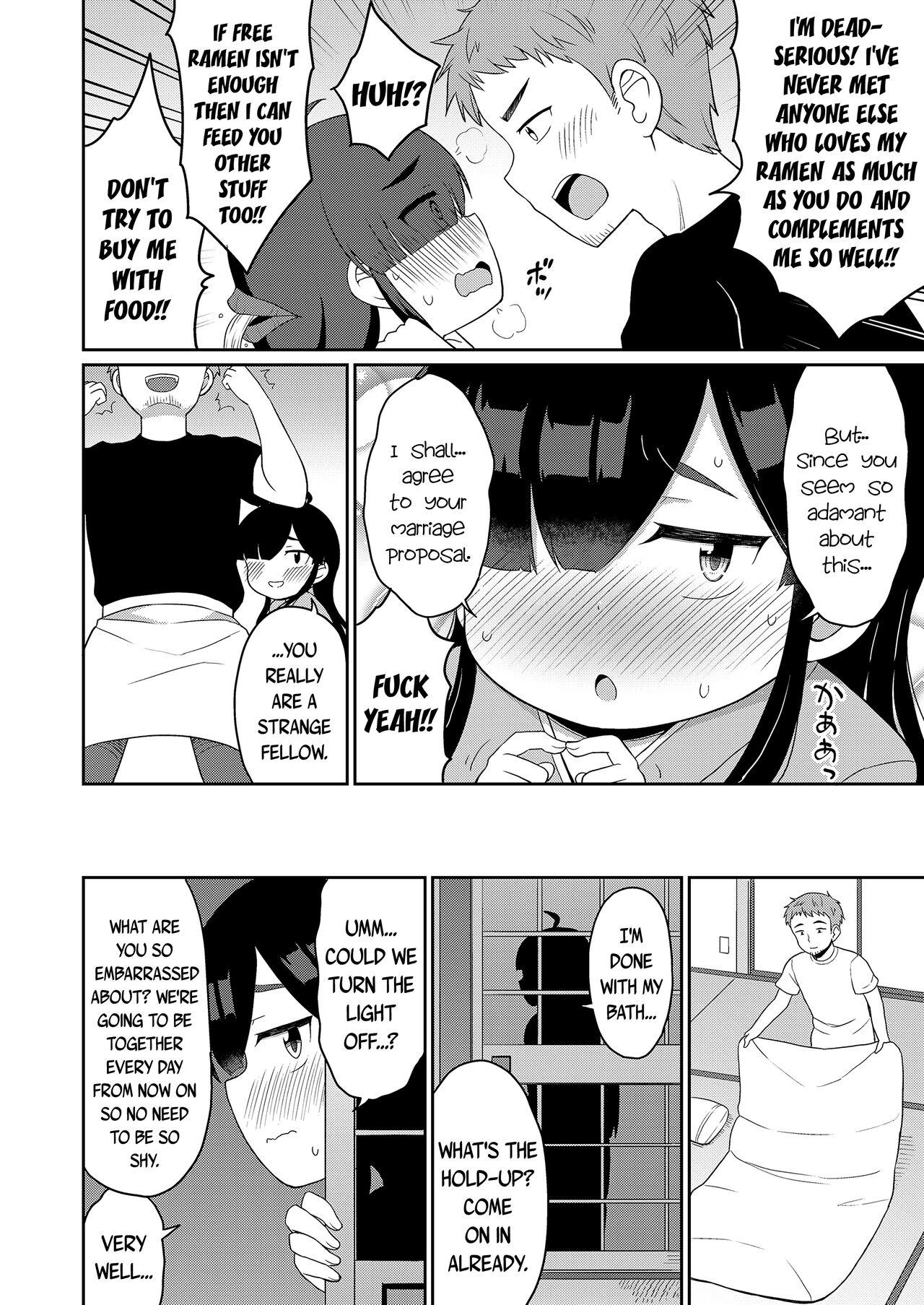Gay Theresome Ippai Taberu Kimi ga Suki | I Love Big-Eaters Like You Gay Brownhair - Page 10