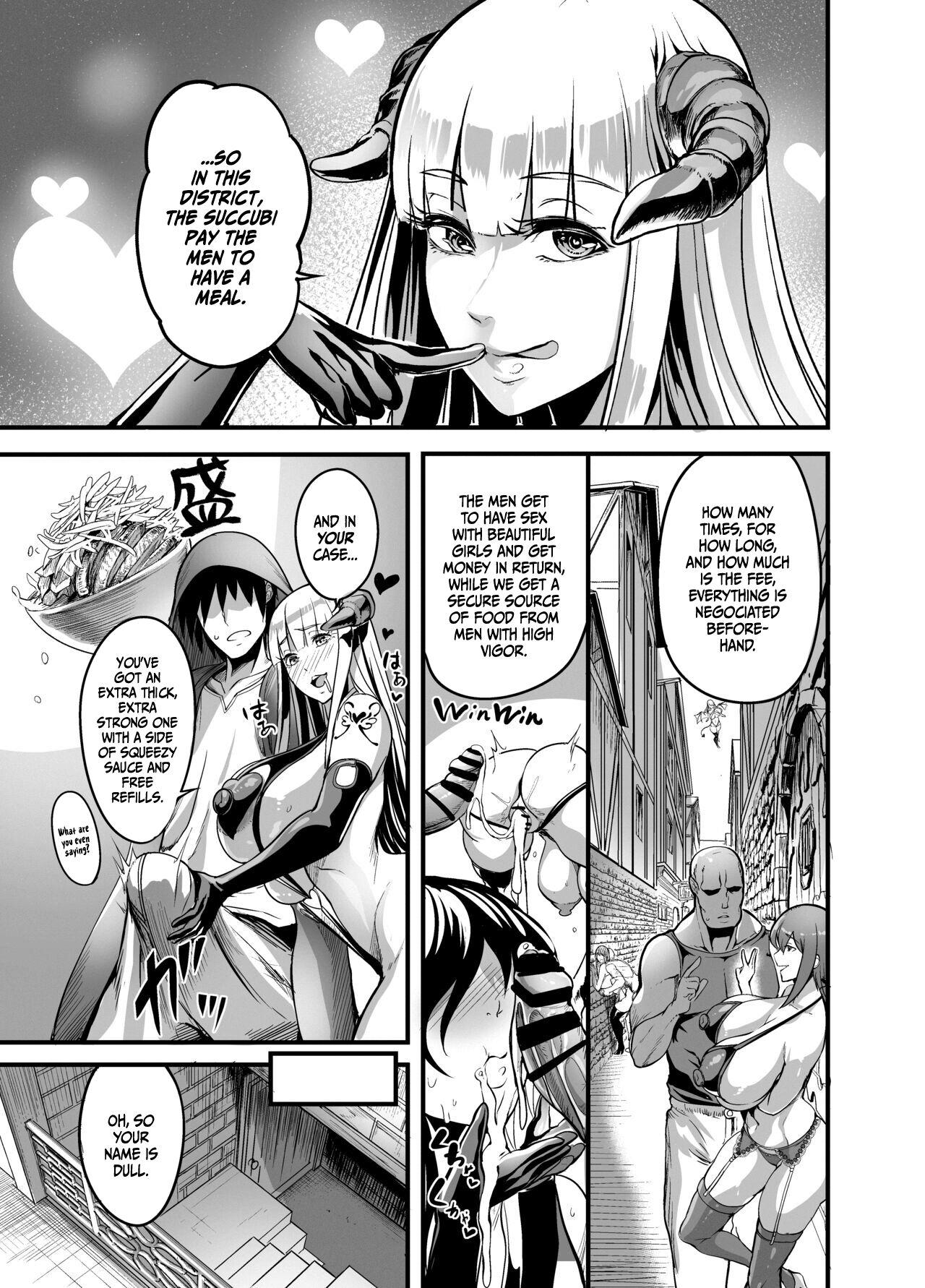 Housewife Welcome to Succubus District! - Original Best Blowjobs Ever - Page 7