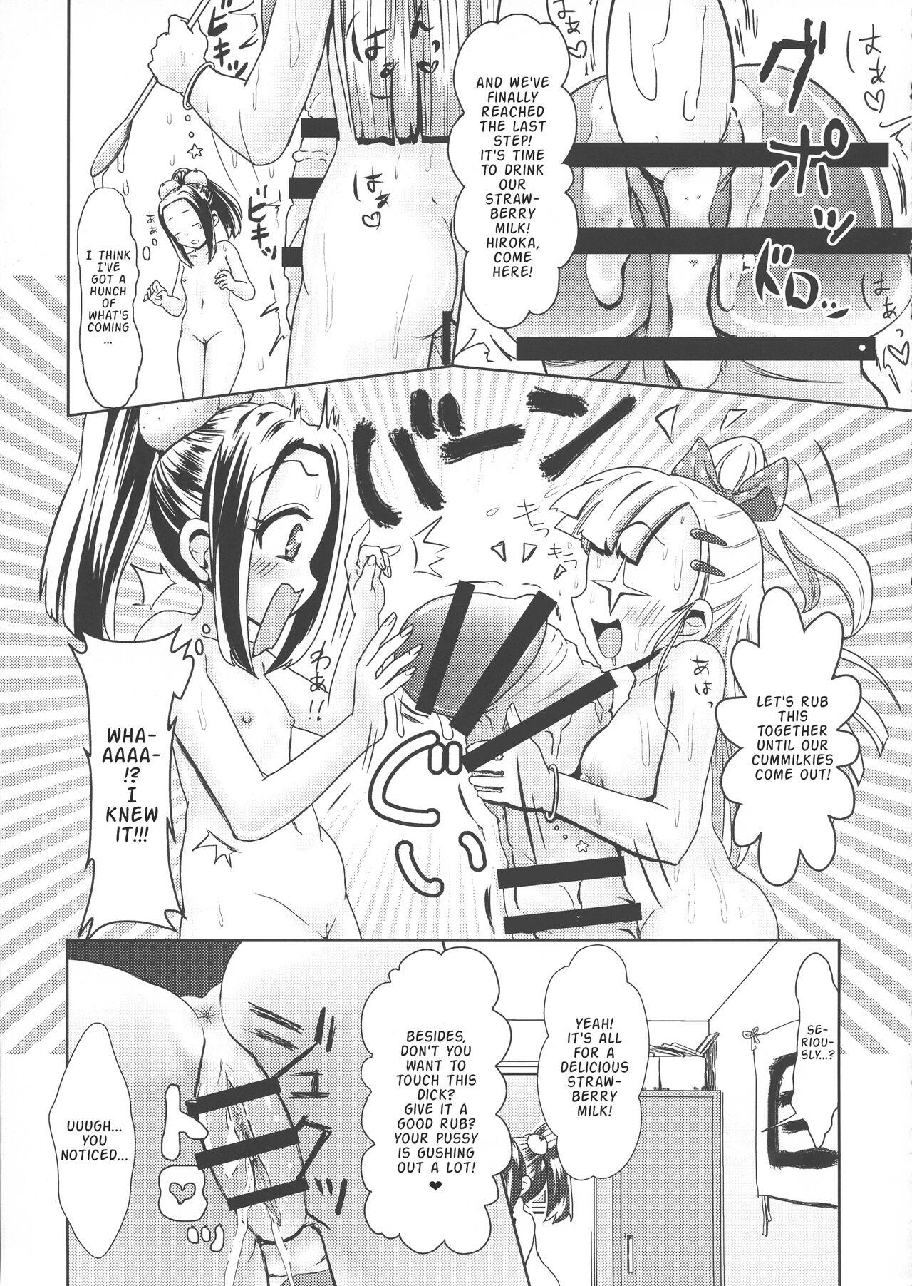 Girl Fucked Hard Futanari JK no Ichigo Milk no Tsukurikata | The Futanari High-schooler's Strawberry Milk Recipe - Original Facefuck - Page 9