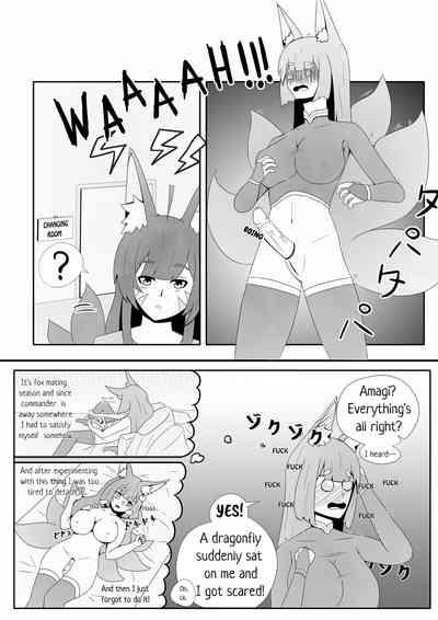 Amagi's very special massage 5