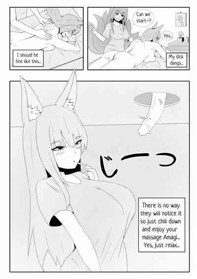Amagi's very special massage 7