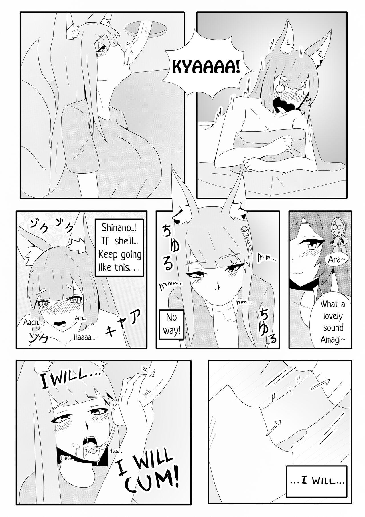 Blow Job Amagi's very special massage - Azur lane Horny Sluts - Page 8