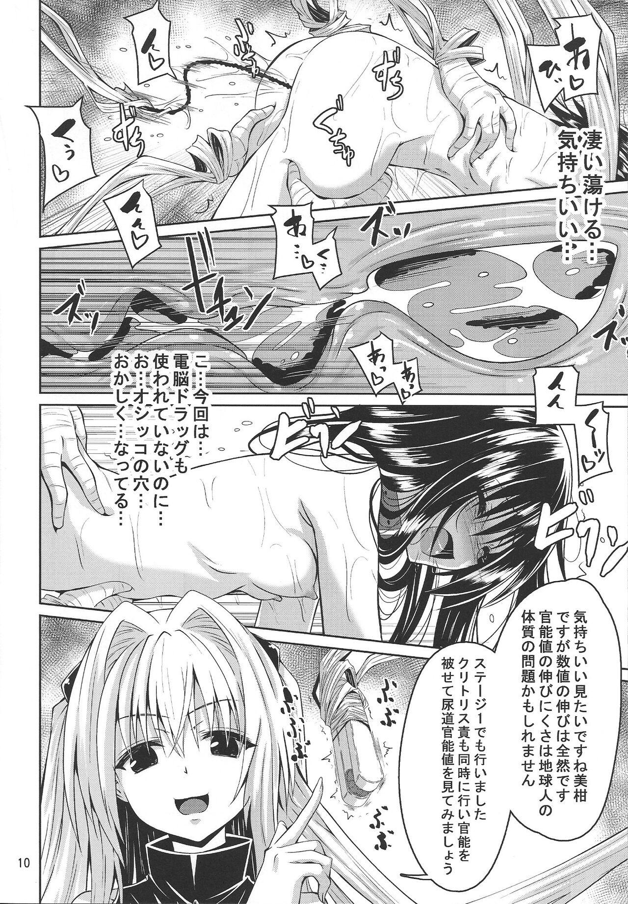 Shot Kousoku Sareta Mikan ga Choukyou Game Clear o Ganbaru Hanashi Tsudzuki - To love ru Gay Group - Page 10