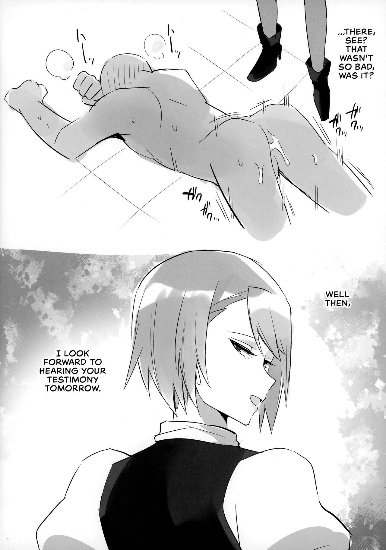 Cum Swallowing Futanari Mei-Chan Ni Horaretai Hitomuke Hon | A Book For People Wanting to be Dicked Down by a Futanari Franziska - Ace attorney | gyakuten saiban Bondage - Page 12