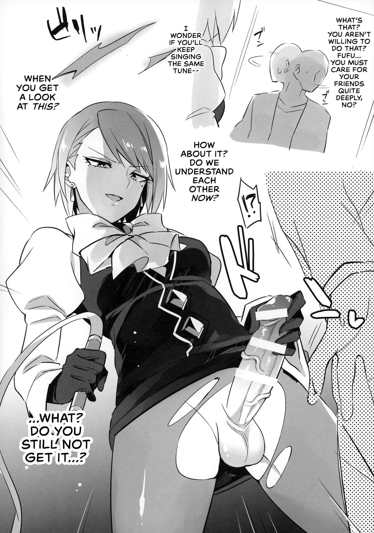 Jizz Futanari Mei-Chan Ni Horaretai Hitomuke Hon | A Book For People Wanting to be Dicked Down by a Futanari Franziska - Ace attorney | gyakuten saiban Flagra - Page 4