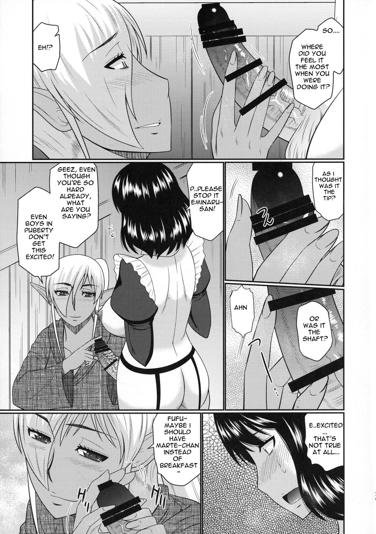 Round Ass Futanari Elf to Himitsu no Jikken - Original Horny Slut - Page 6