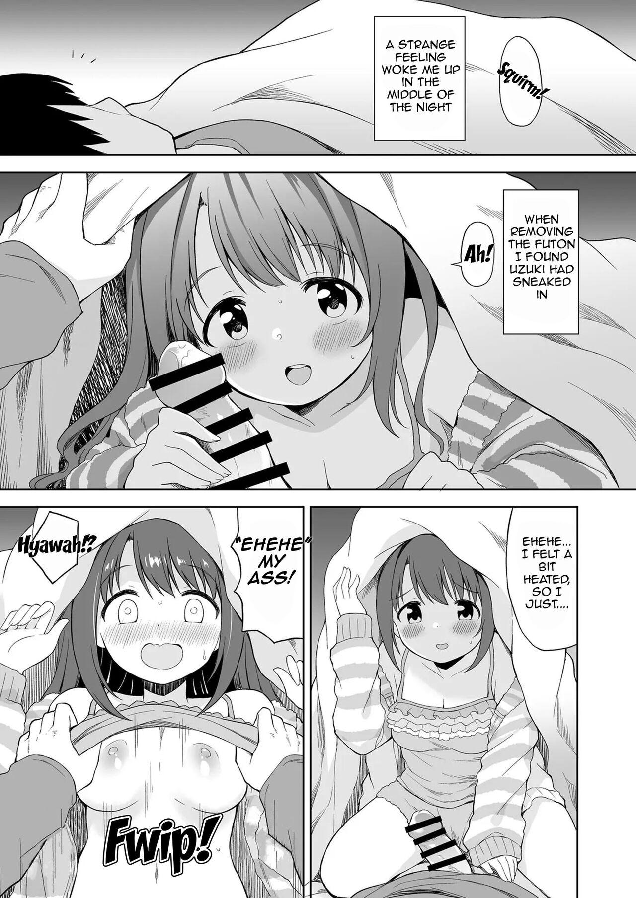 Cock Uzuki Ecchi Manga | Uzuki's Lewd Manga - The idolmaster Titfuck - Page 1