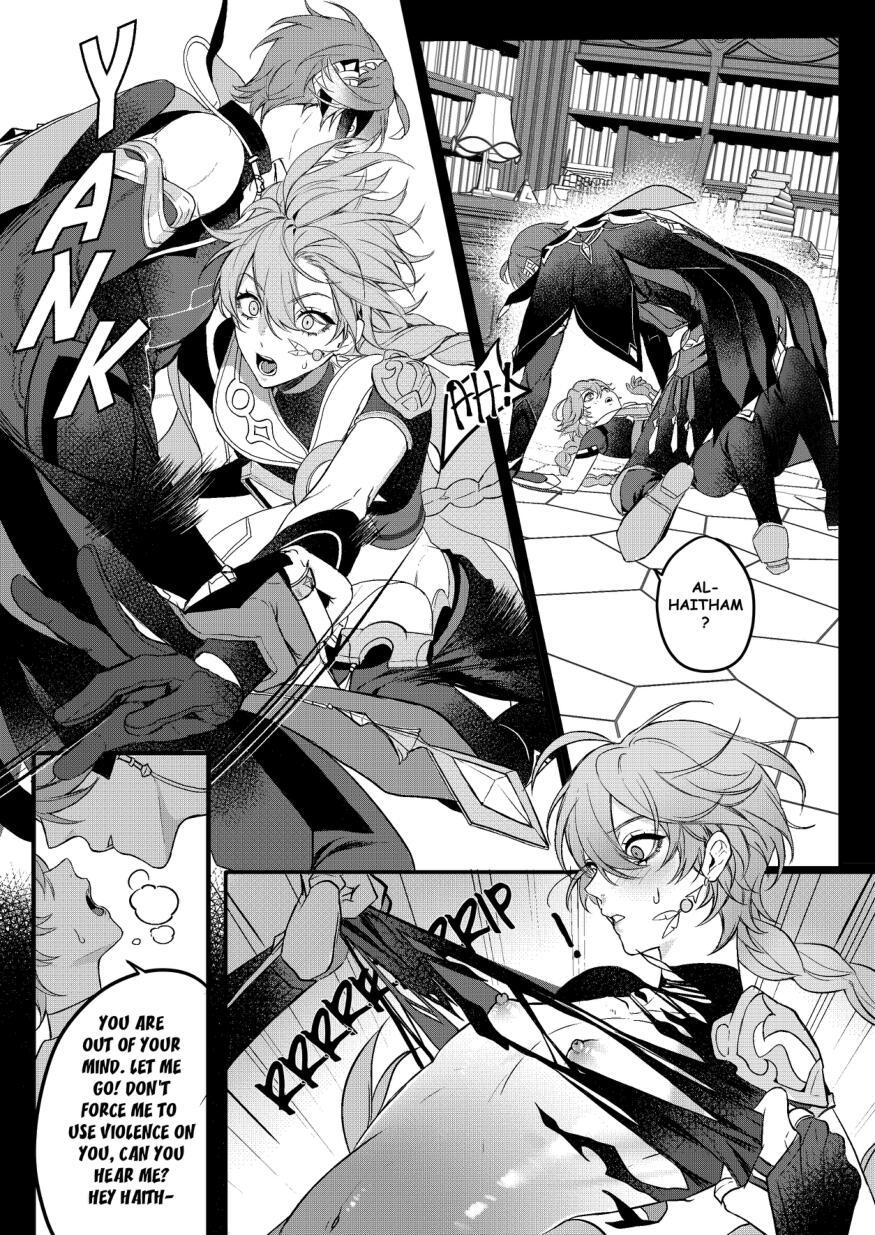 Amazing Forbidden Knowledge - Genshin impact Gay 3some - Page 10