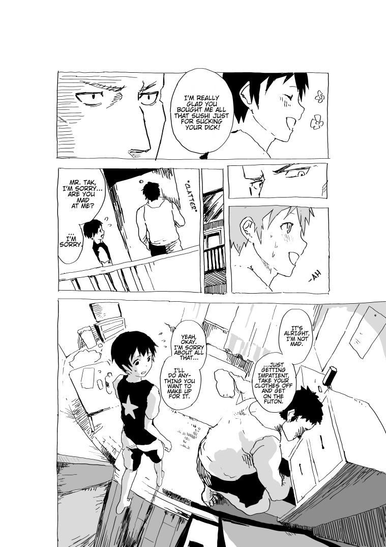 Kodoku Shonen to yasu gekkyu oyaji no sento ya apatodattari no ero manga | Lonely Boy & Lowly Paid Salaryman in the bathhouse and his apartment Erotic Manga 14