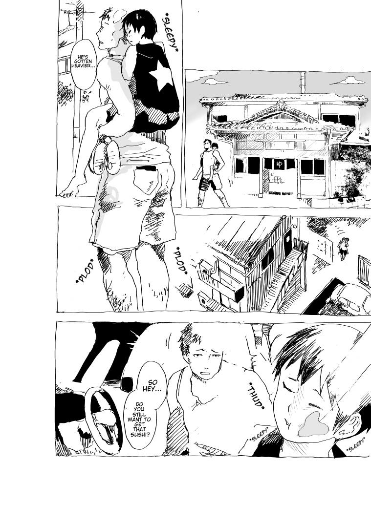 Kodoku Shonen to yasu gekkyu oyaji no sento ya apatodattari no ero manga | Lonely Boy & Lowly Paid Salaryman in the bathhouse and his apartment Erotic Manga 9