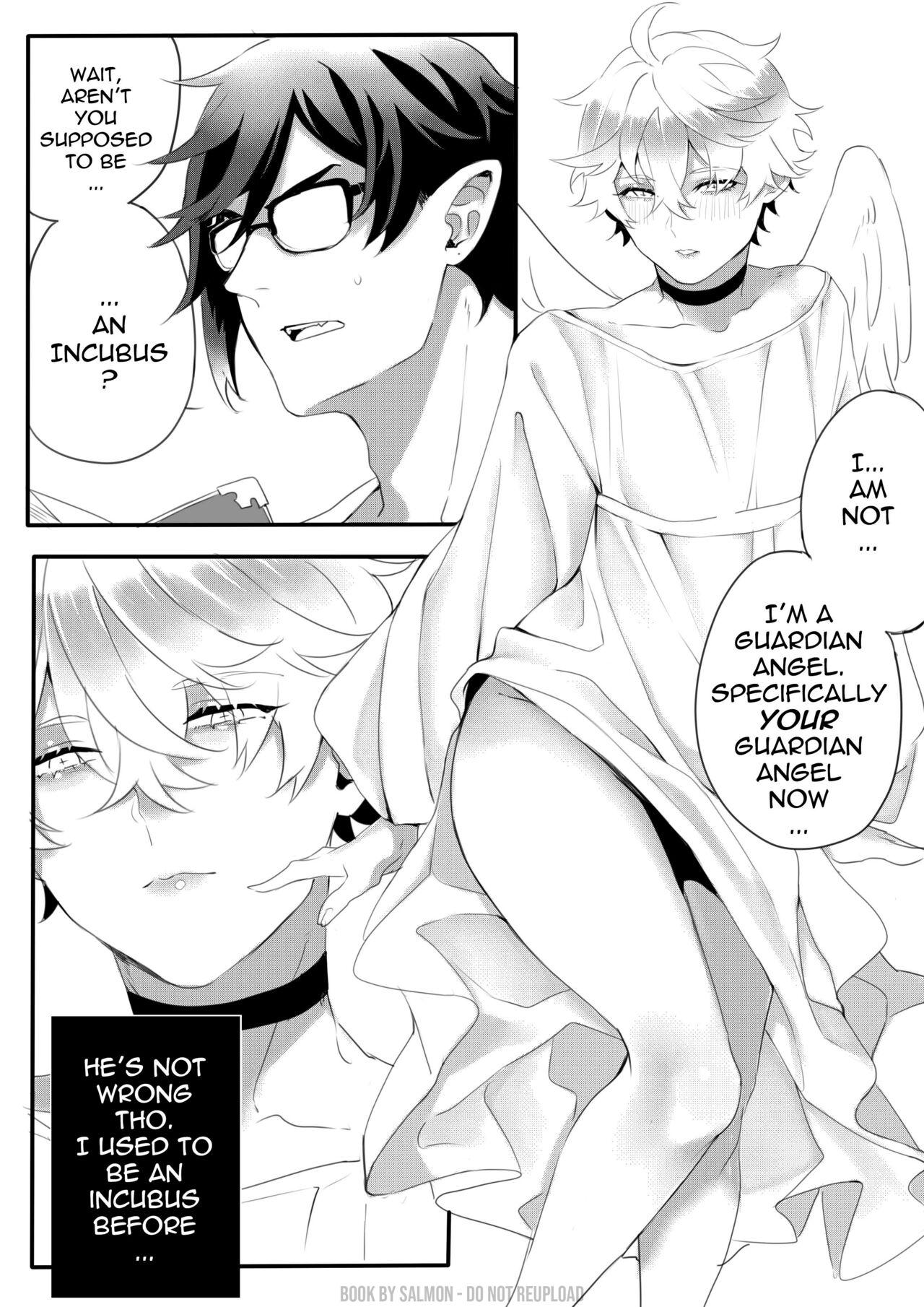 Gay Group My Little Guardian Angel - Genshin impact 3some - Page 7