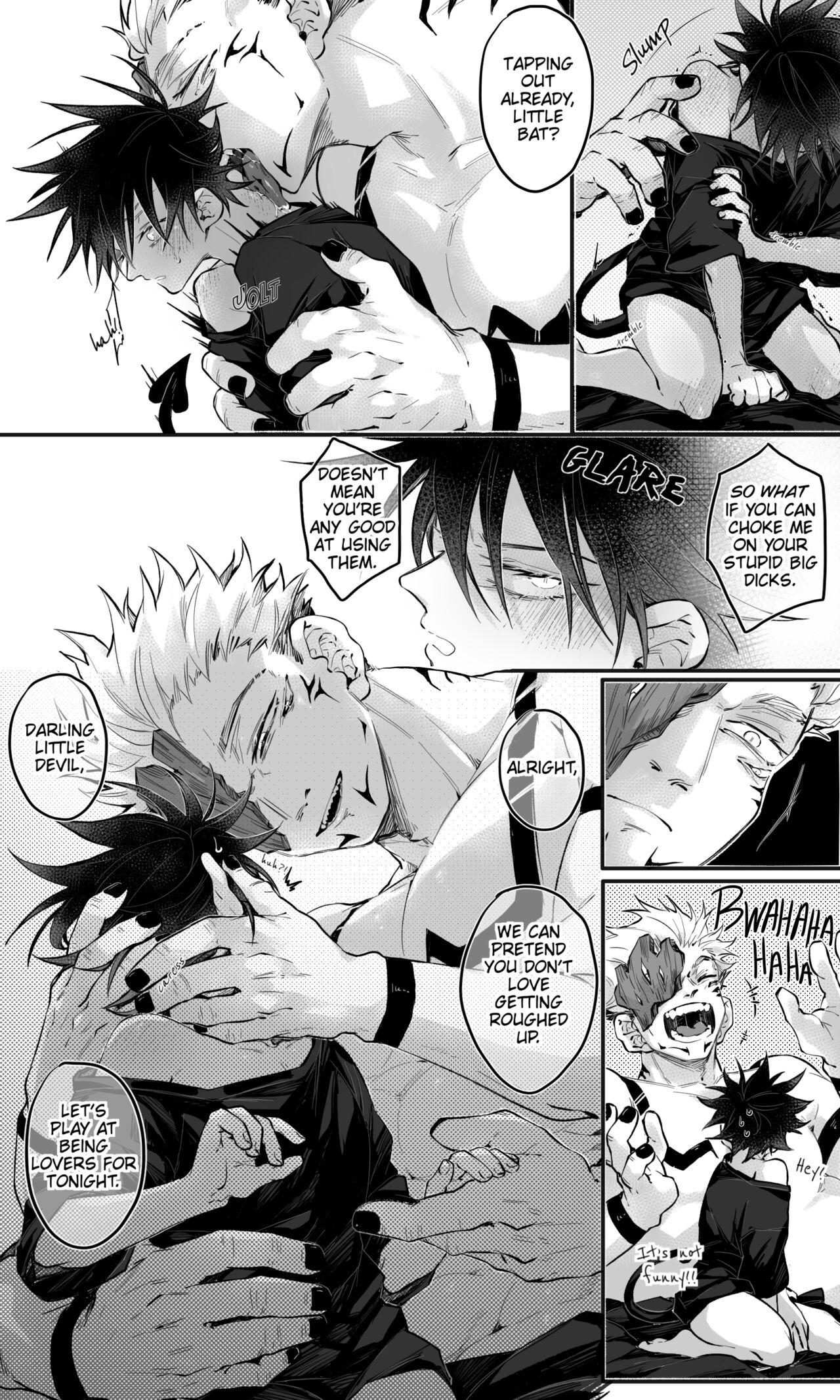 Men OGKuna x Succubus! Megumi for Strad in the skfsit SS event - Jujutsu kaisen Girlongirl - Page 6