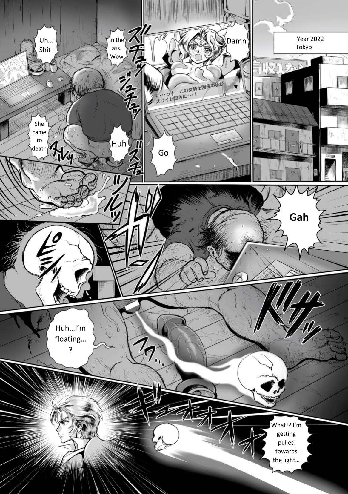 Slim [Usuno Taro] Possessed Knight Stallion-Taken Over By Disgusting Man Raped and Climaxes Unsightly - English Porno 18 - Page 5