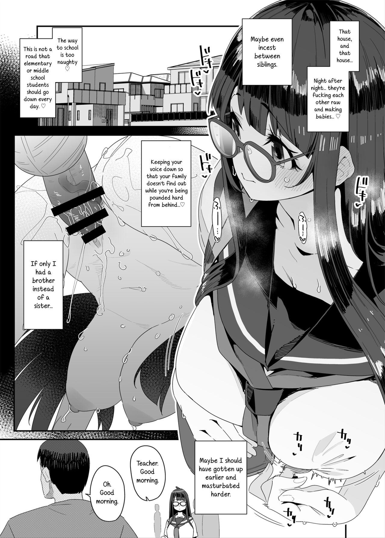 Cheating Wife Dosukebe Kyonyuu JC ga Kounai Onanie Suru Hanashi | A Story About a Slutty, Big-Breasted JC Who Masturbates in School - Original Nylons - Page 10
