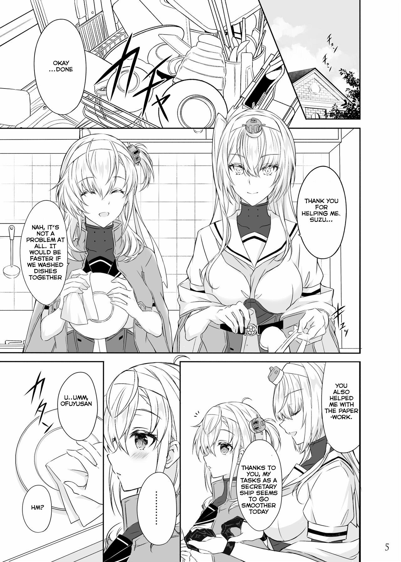Dicksucking [my pace world (Kabocha Torte)] Matsuyoi no tsuki -One Midnight- | The waiting evening moon -One Midnight- (Kantai Collection -KanColle-) [English] [Digital] - Kantai collection Wet Cunts - Page 2