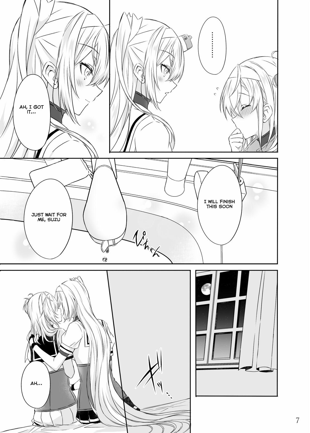 Dicksucking [my pace world (Kabocha Torte)] Matsuyoi no tsuki -One Midnight- | The waiting evening moon -One Midnight- (Kantai Collection -KanColle-) [English] [Digital] - Kantai collection Wet Cunts - Page 4