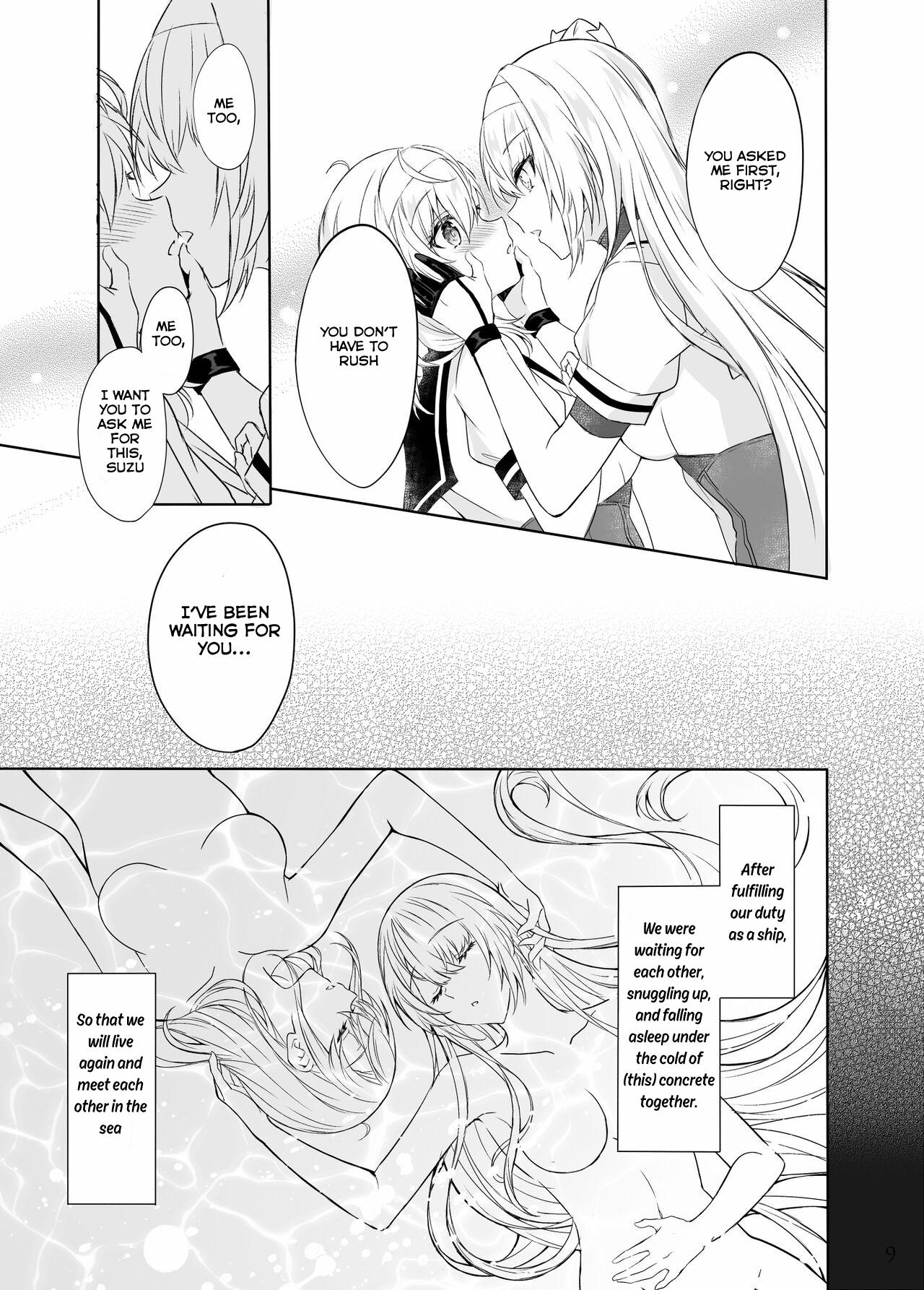 Dicksucking [my pace world (Kabocha Torte)] Matsuyoi no tsuki -One Midnight- | The waiting evening moon -One Midnight- (Kantai Collection -KanColle-) [English] [Digital] - Kantai collection Wet Cunts - Page 6
