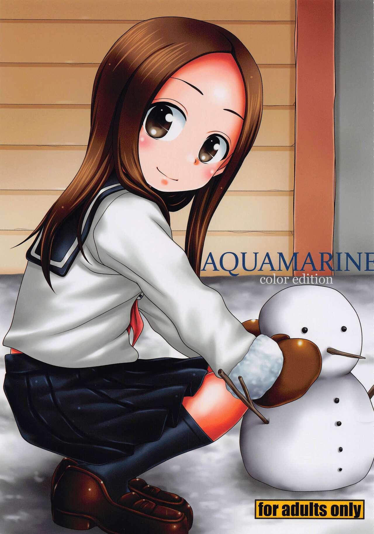 Stripping AQUAMARINE color edition - Karakai jouzu no takagi san Bound - Picture 1