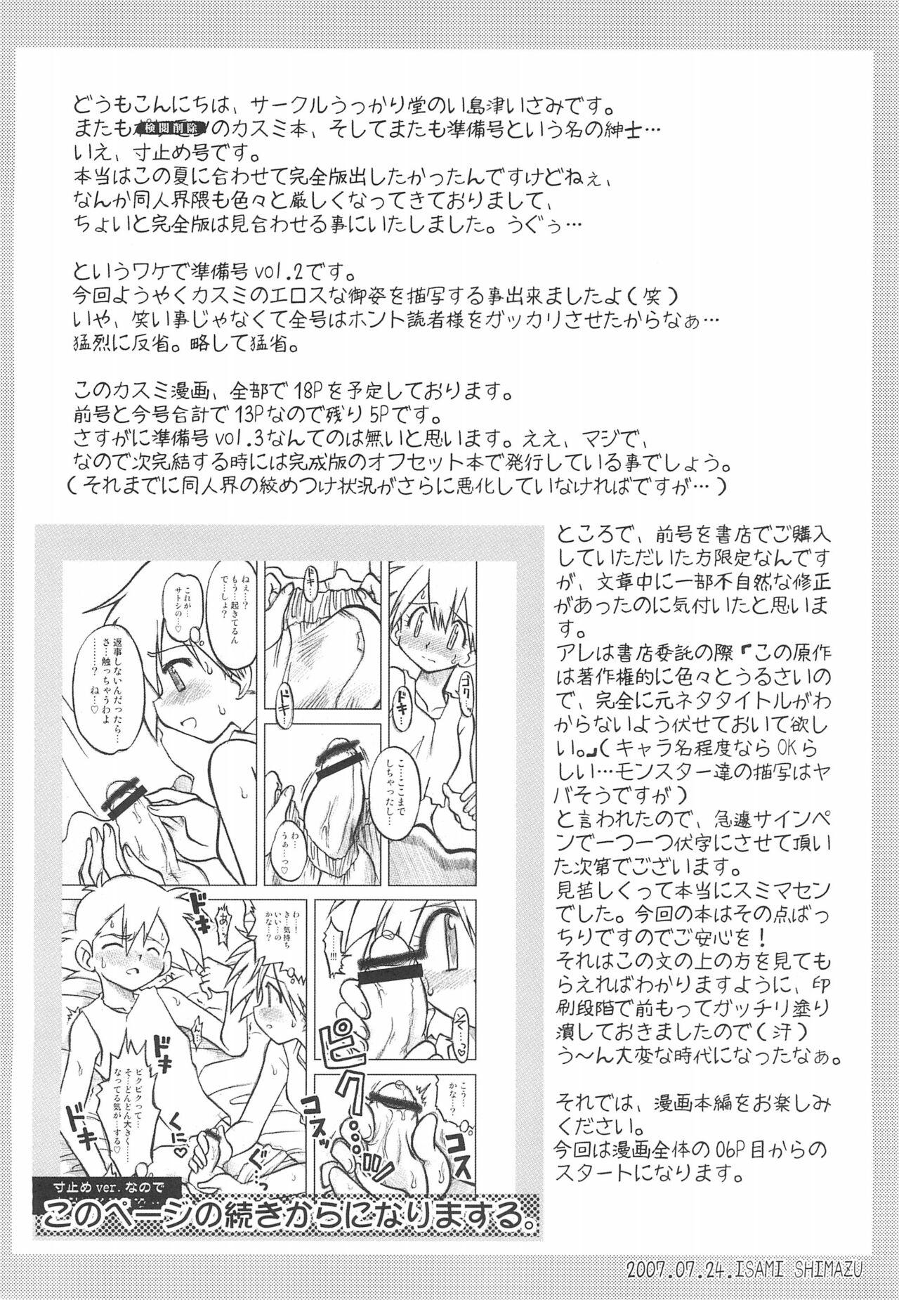 Nipples Itsu mo Itsu demo Honki de Ikiteru Vol.2 Junbi-gou - Pokemon | pocket monsters Husband - Page 2