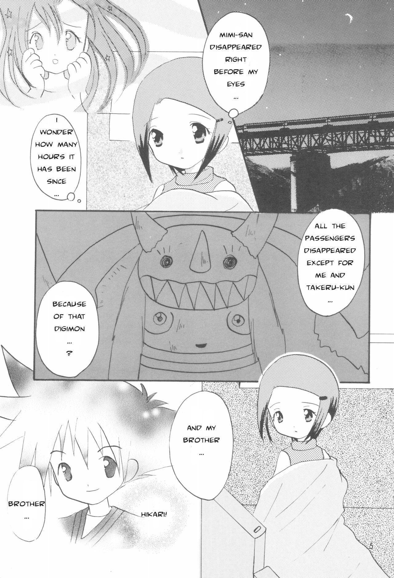 Jerking Hikari Mania - Digimon adventure Exgirlfriend - Page 4