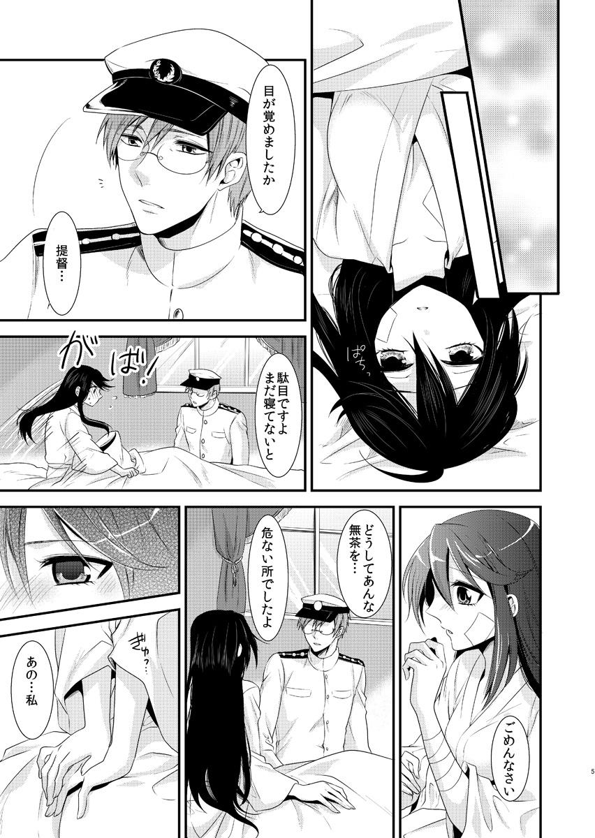 Cum In Mouth Koisuru Haruna to - Kantai collection Female Orgasm - Page 3