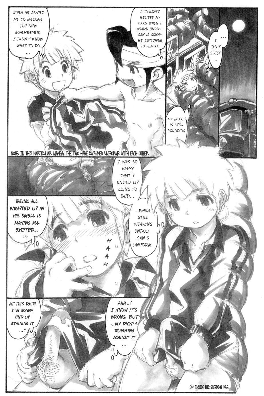 Femboy Slave Captain Brave Rookie - Inazuma eleven Sloppy Blowjob - Page 3