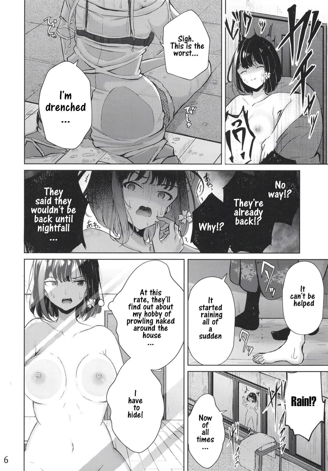 Squirters Ouchi de! Zenra Mission! Kazoku ni Mitsukarazu Heya ni Kaere! Haruka-chan Hen - Original Student - Page 6