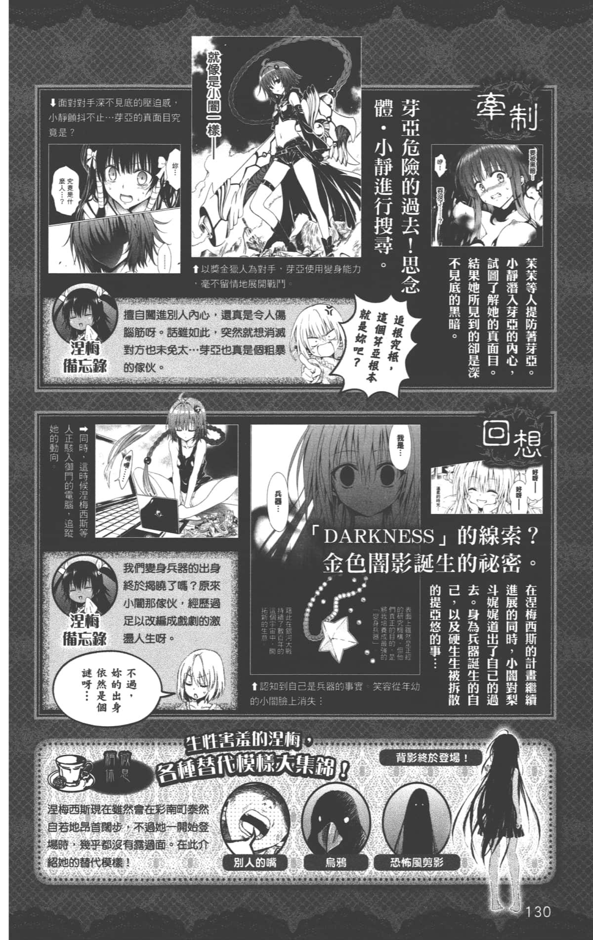 To LOVE-Ru Darkness: Rakuen Keikaku Guide Book Trouble Mania 132