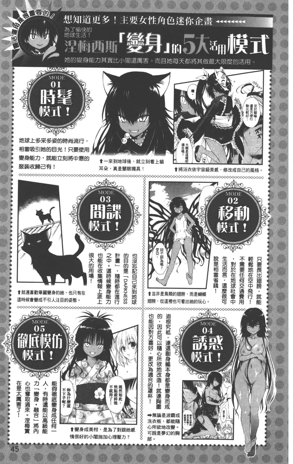 To LOVE-Ru Darkness: Rakuen Keikaku Guide Book Trouble Mania 47