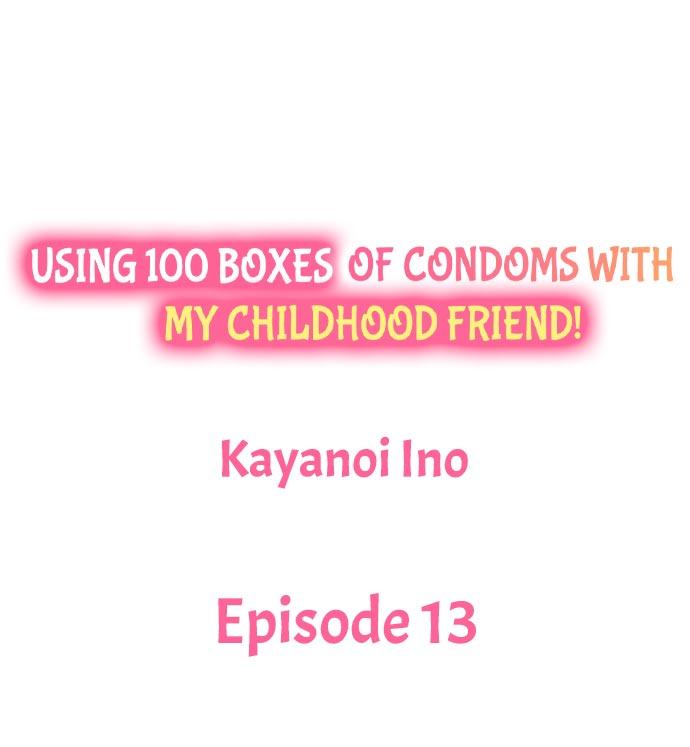 Using 100 Boxes of Condoms With My Childhood Friend! 114