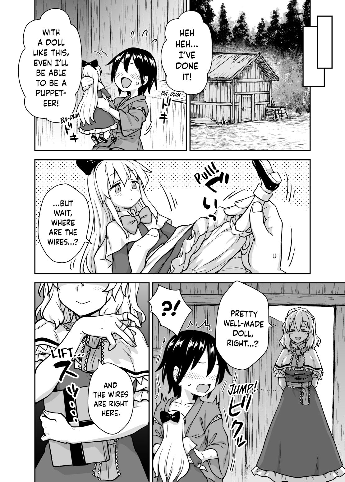 Fisting Alice-san to Himitsuzukuri | Making Secrets with Miss Alice - Touhou project Jacking Off - Page 3