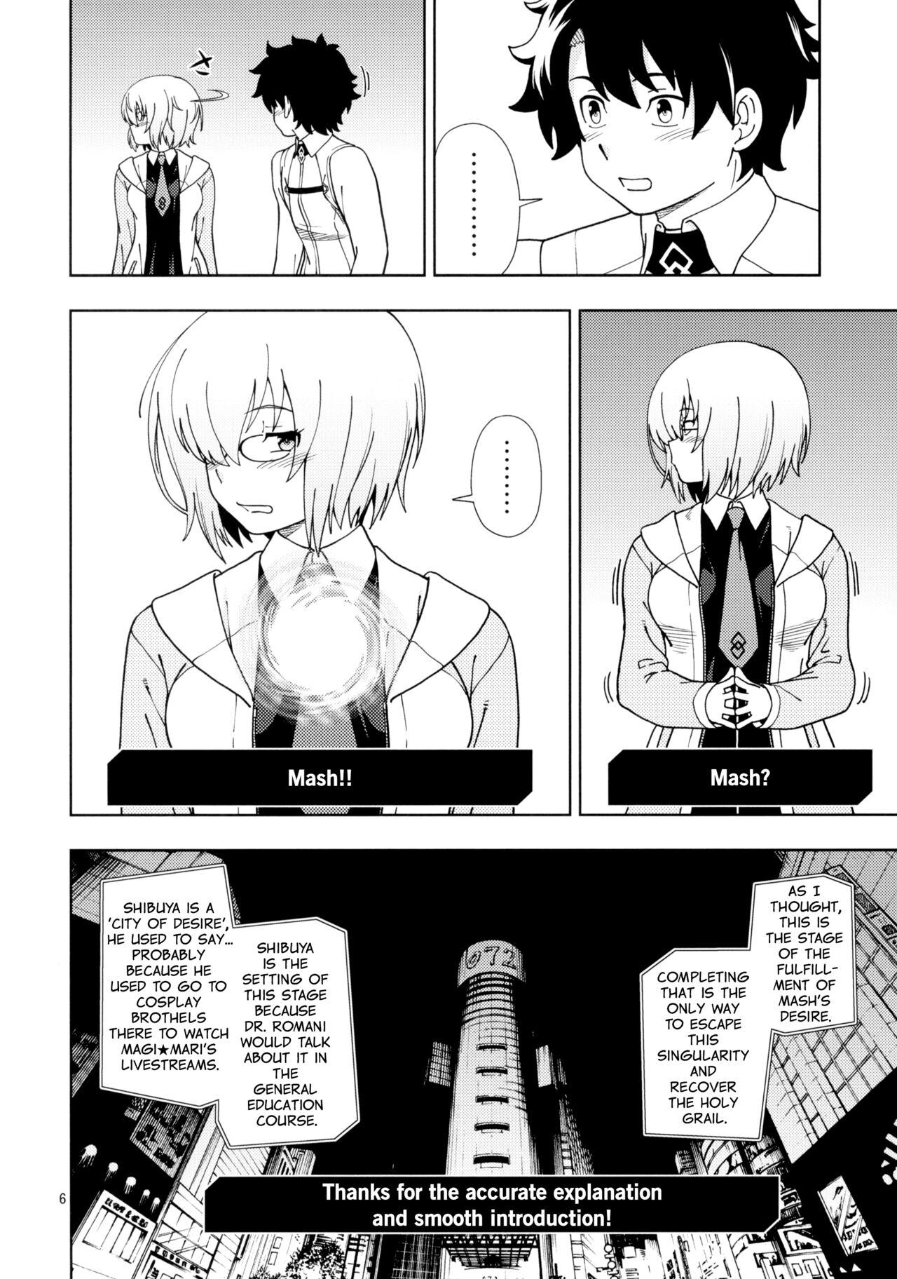 Semen Shoujo Tokuiten | A Girl's Singularity - Fate grand order Three Some - Page 5