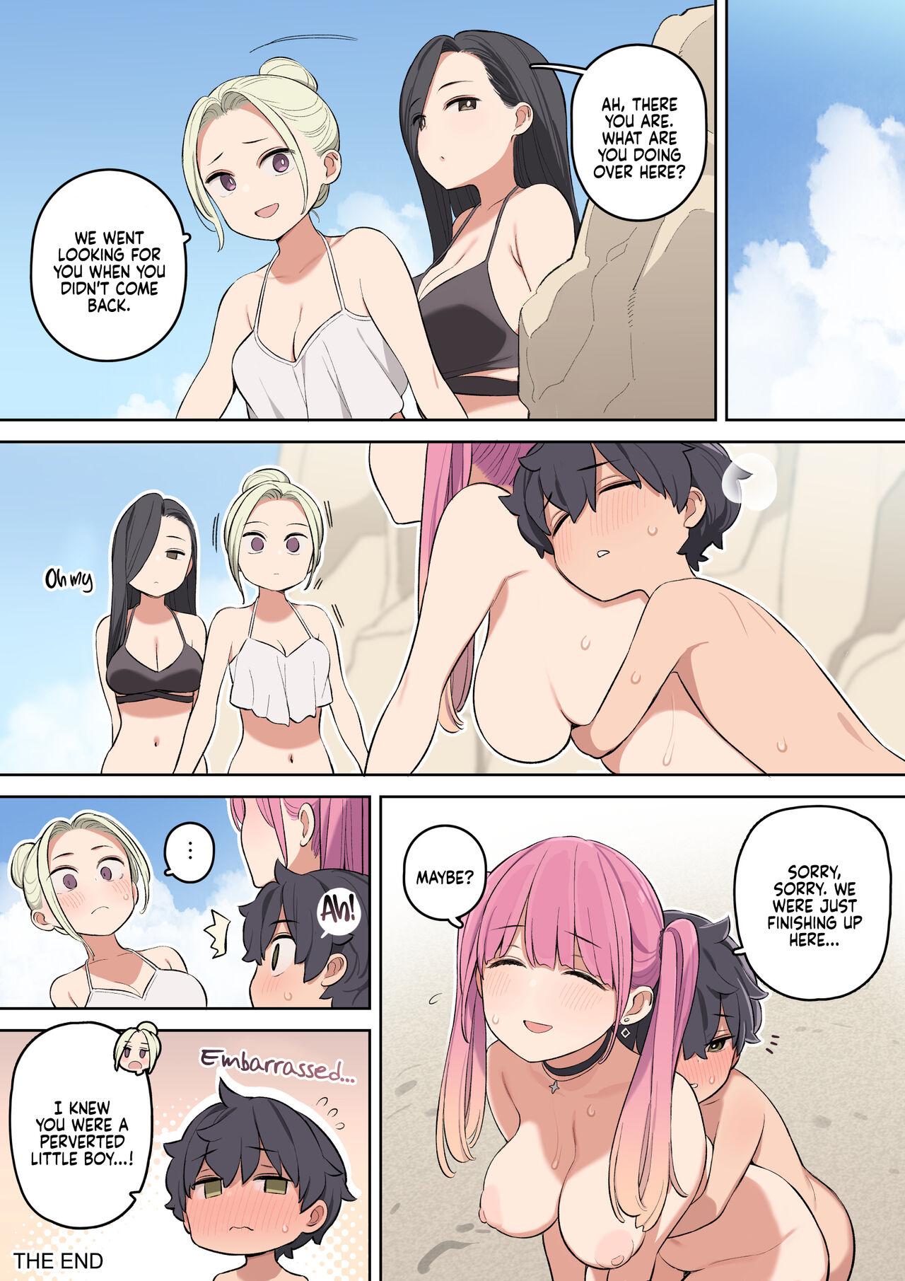 Moshi Umibe de Ecchi na Onee-san to Deattara | If You Were to Meet A Sexy Lady at the Beach 28