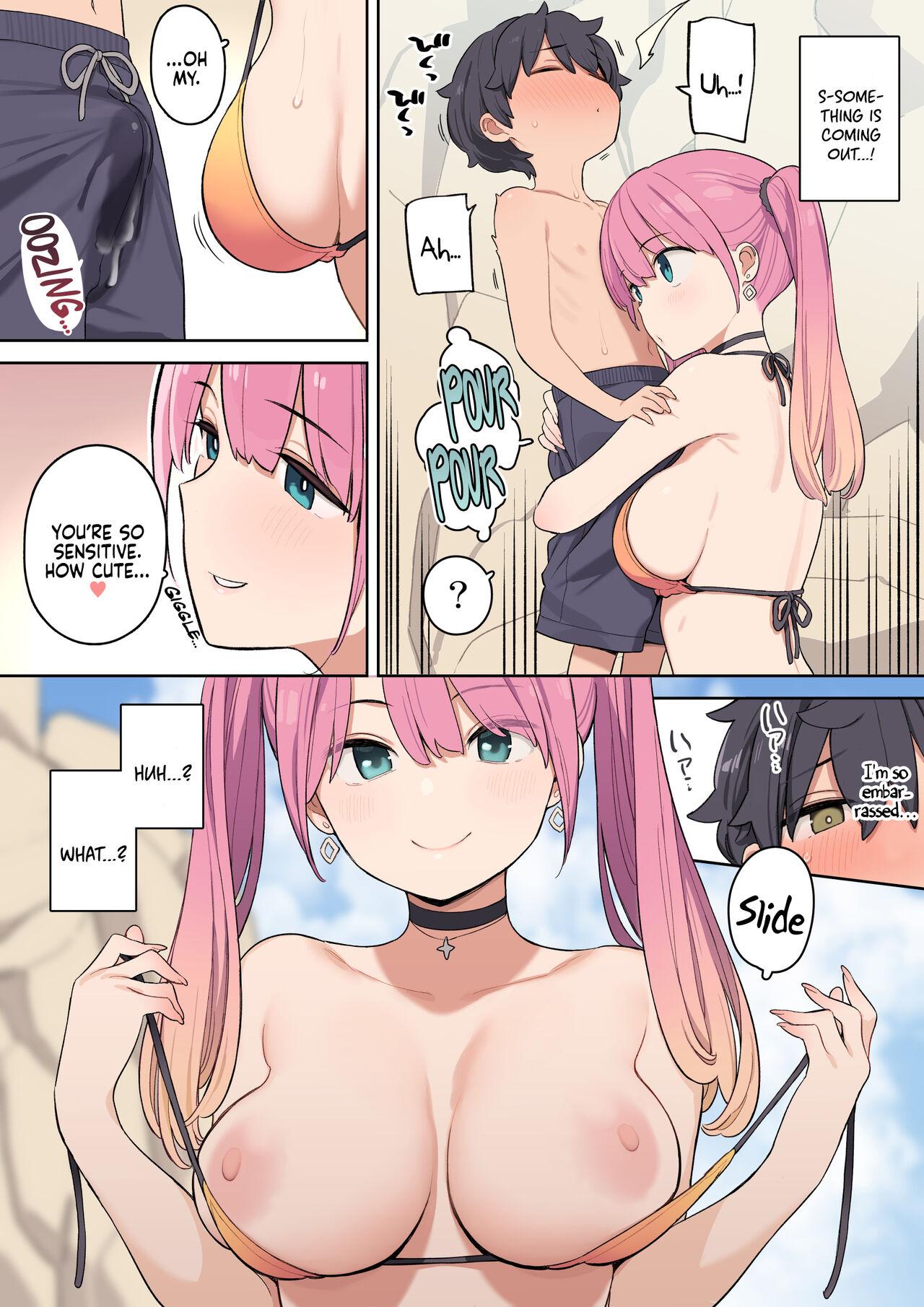 Coed Moshi Umibe de Ecchi na Onee-san to Deattara | If You Were to Meet A Sexy Lady at the Beach - Original Sister - Page 8