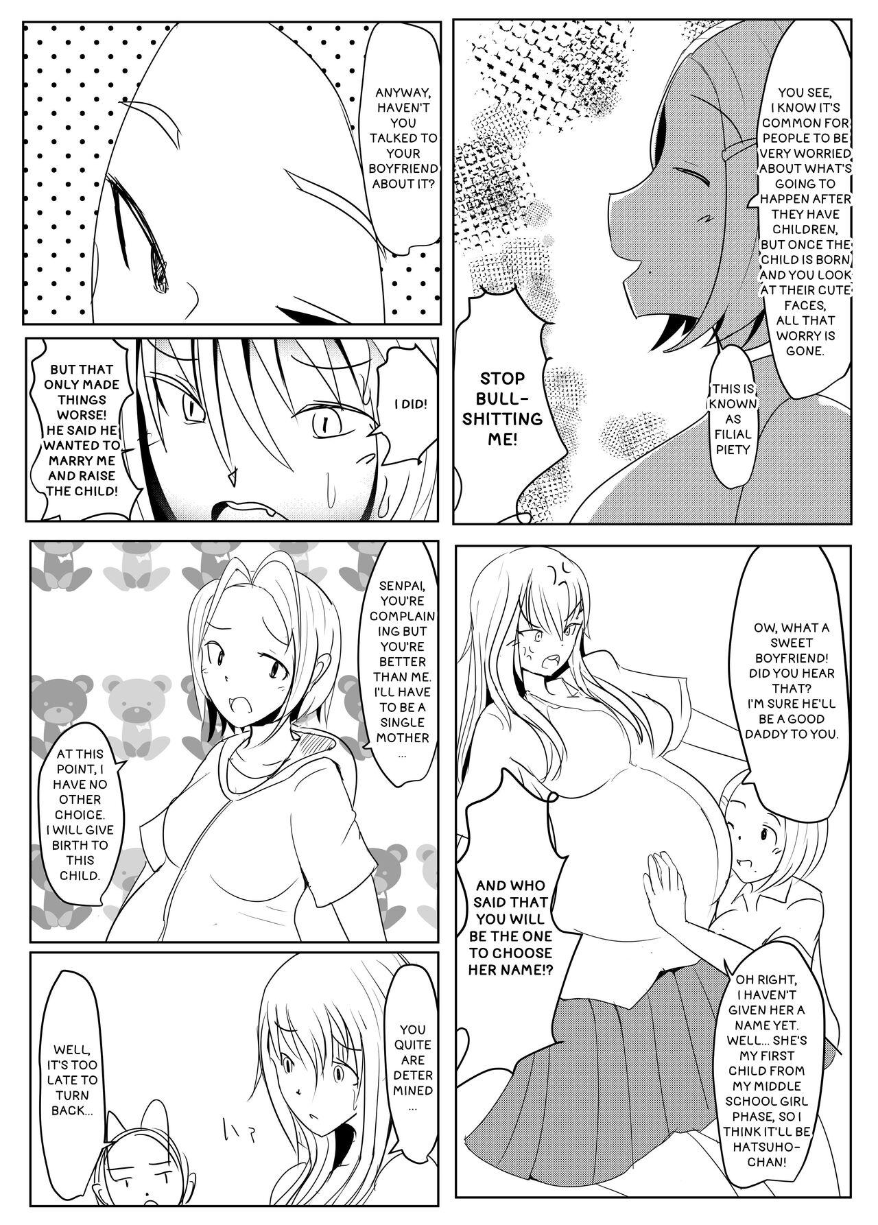 Porn Yarichin Futanarikko no Tanetsuke Nikki JK Hen Sono 2 | The Mating Diary Of An Easy Futanari Girl Fellatio - Page 8