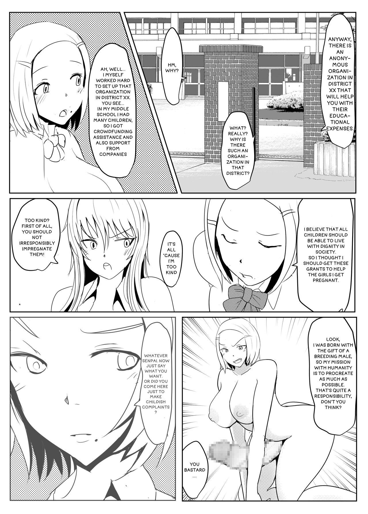 Porn Yarichin Futanarikko no Tanetsuke Nikki JK Hen Sono 2 | The Mating Diary Of An Easy Futanari Girl Fellatio - Page 9