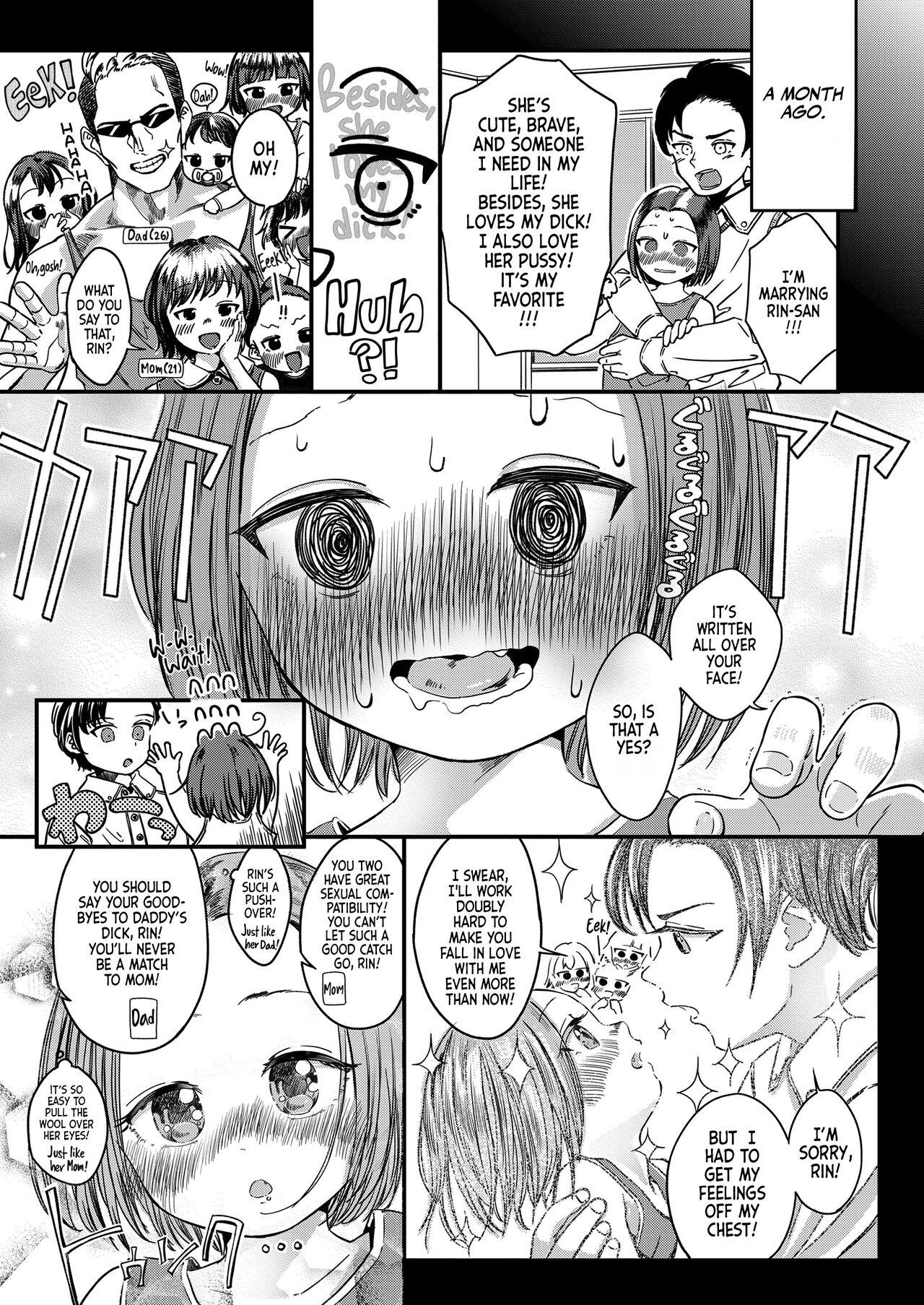 [Oekaki Ojisan] Watashi Koisuru Omanko, Rin 11-sai | Rin is an Eleven-year old Cum-dump in Love! (COMIC LO 2023-03) [English] [Team Rabu2] [Digital] 2