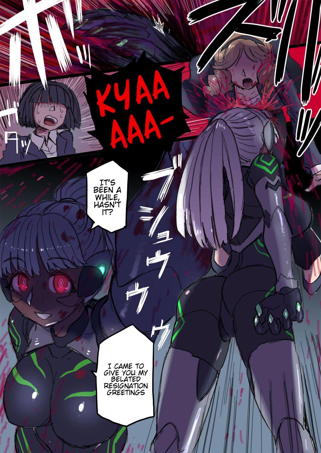 Big Dick Ijimerarete Ita OL ga Aku no Cyborg Senshi e to Kaizou Sare Fukushuu o Togeru | The Office Lady that was Bullied is Remodelled into an Evil Cyborg Soldier and Carries Out Revenge 8teen - Page 6