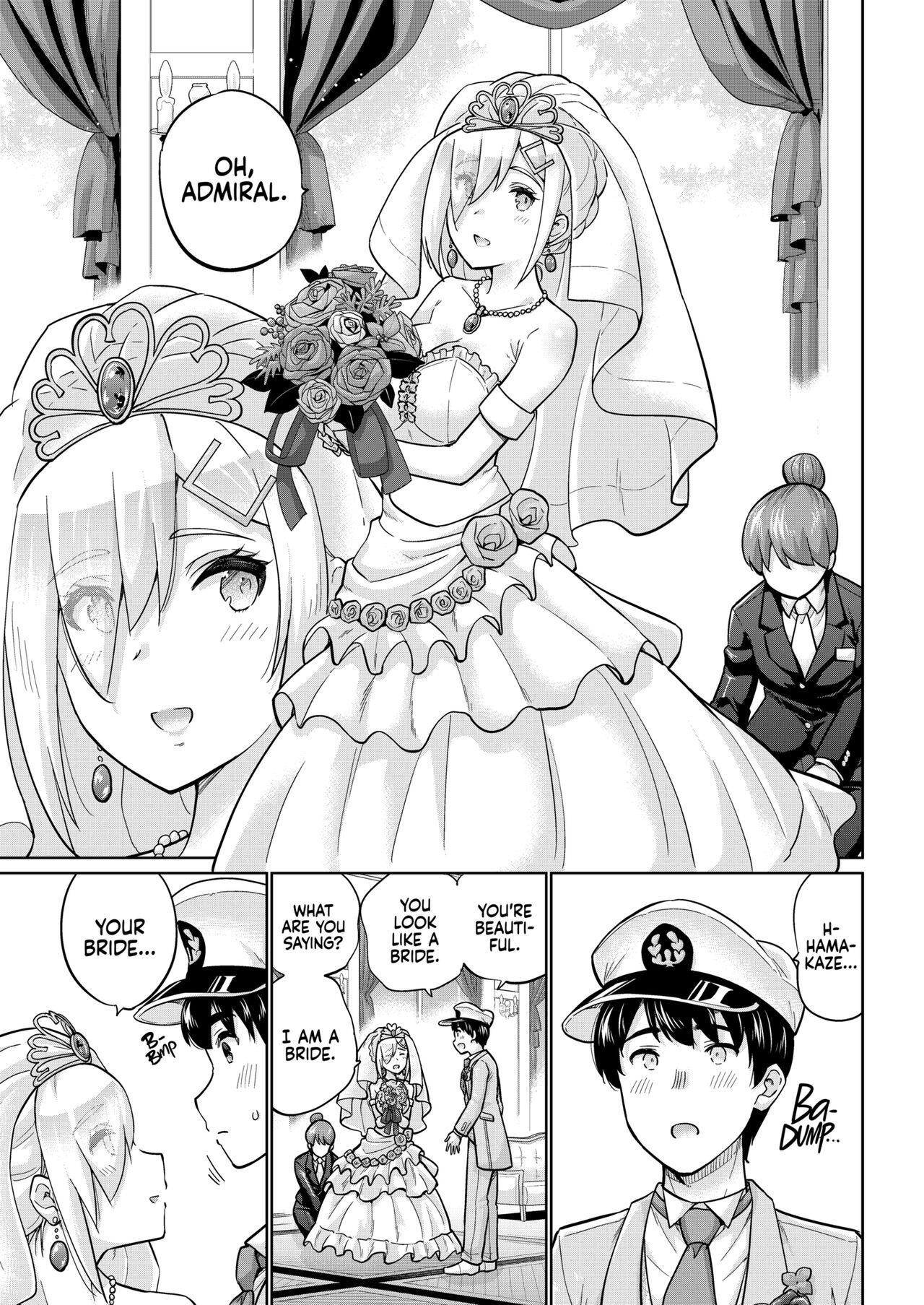 Hotwife Hamakaze to Kekkon Suru Hi | The Day Hamakaze and I Got Married - Kantai collection Euro - Page 5