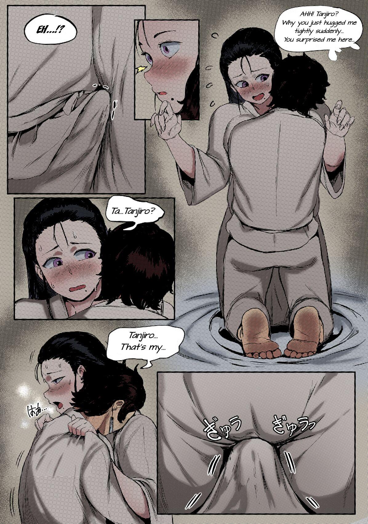 Ruiva [Tobe] Haha to Watashi (ge) | Mother and I (Second Part) (Kimetsu no Yaiba) [English] [Uncle Bane] (Colorized) - Kimetsu no yaiba | demon slayer Great Fuck - Page 10