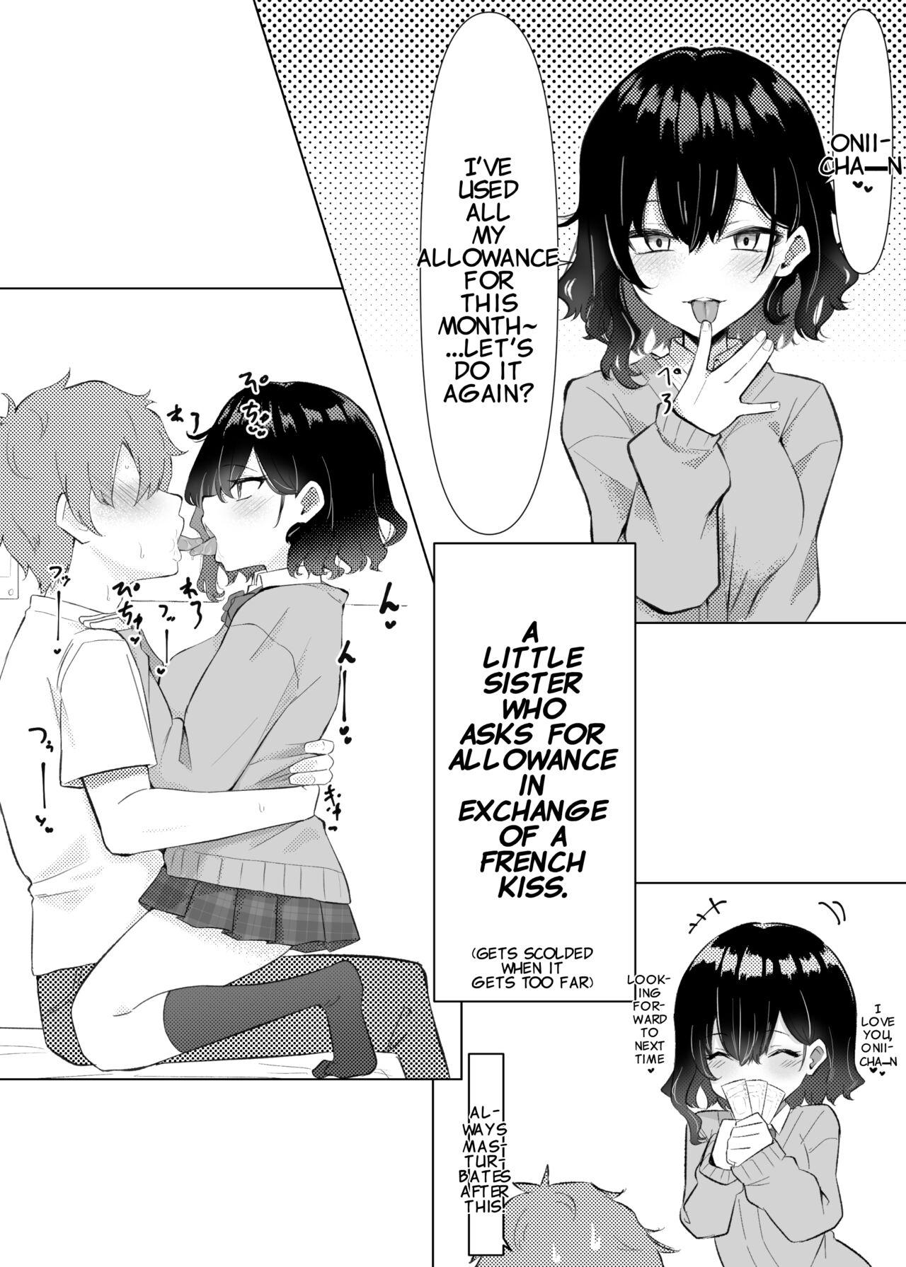 Facial [MM] Imouto Series | Kiss-loving Mei-chan [English] - Original Real Couple - Picture 1