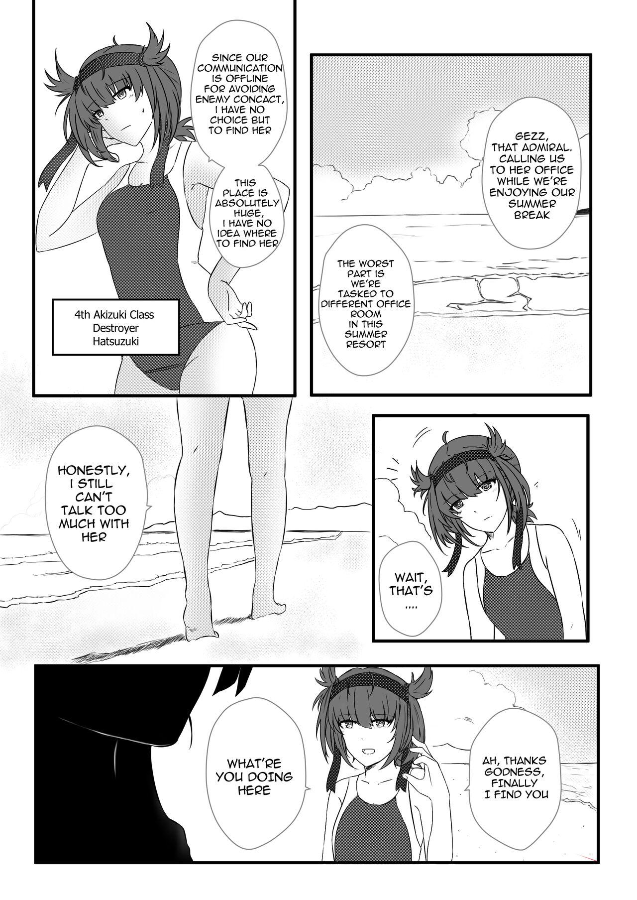 Menage clear moon in the winter - Kantai collection Cum Swallowing - Page 2