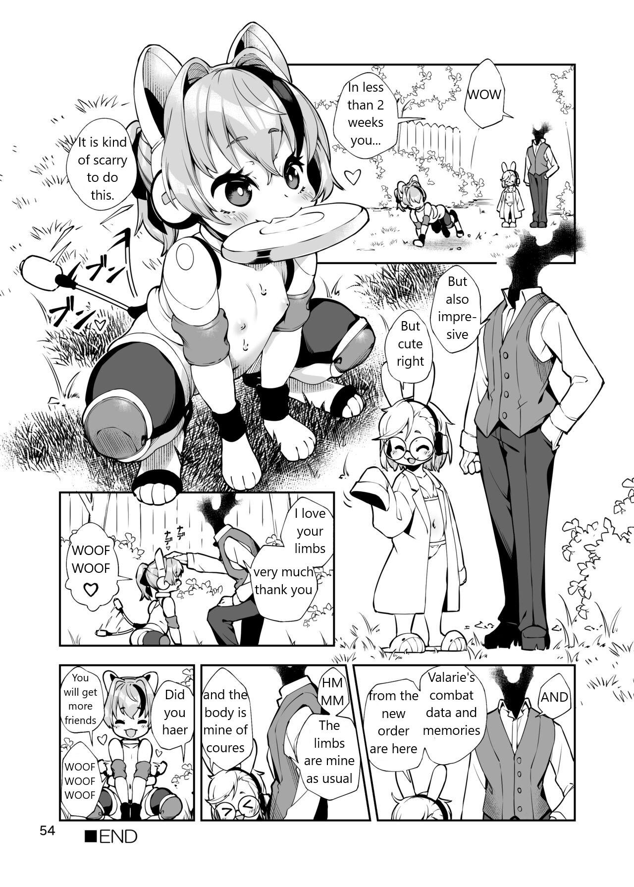 Fucking Sex Soujuu no Valerie Inu Pet-ka Kaizou Keikaku | valerie cyborg dog Hot Girl Pussy - Page 54
